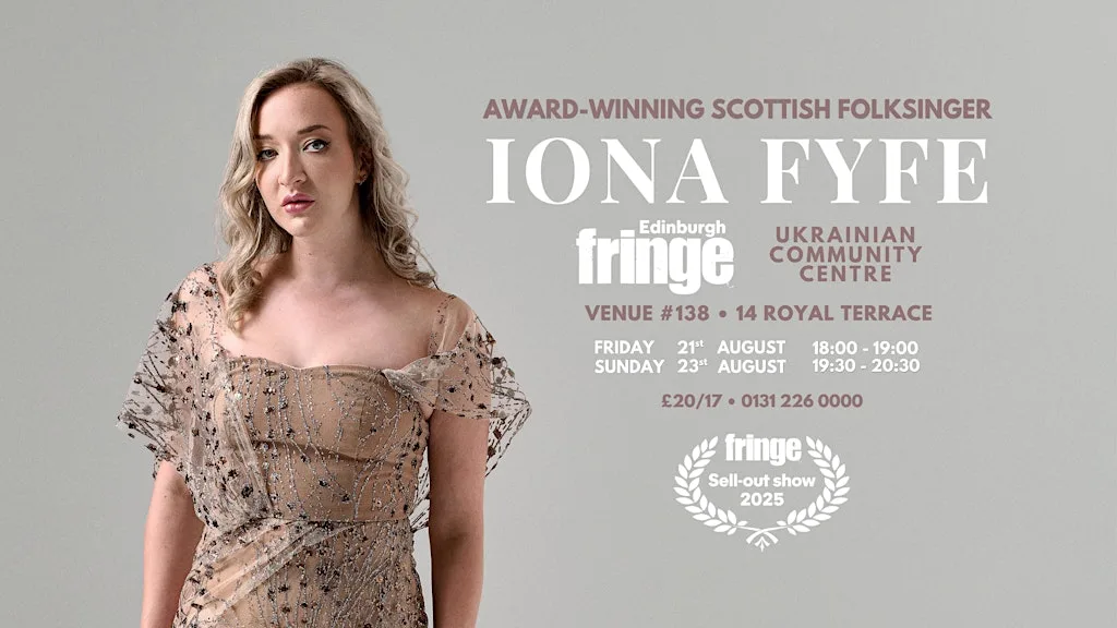 Iona Fyfe - Scottish Folksinger | Edinburgh Festival Fringe at Ukrainian Community Centre (AUGB Edinburgh)