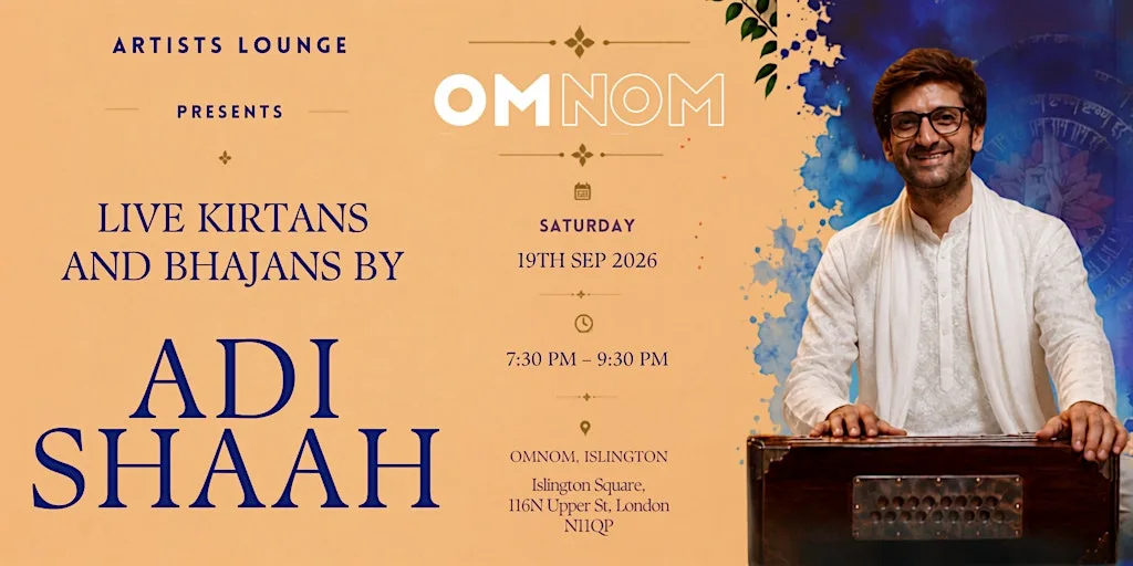 Live Kirtans & Bhajans at Omnon with Adi Shaah