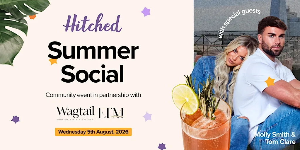 Hitched Summer Social - Community Event at Wagtail Rooftop - 10th Floor