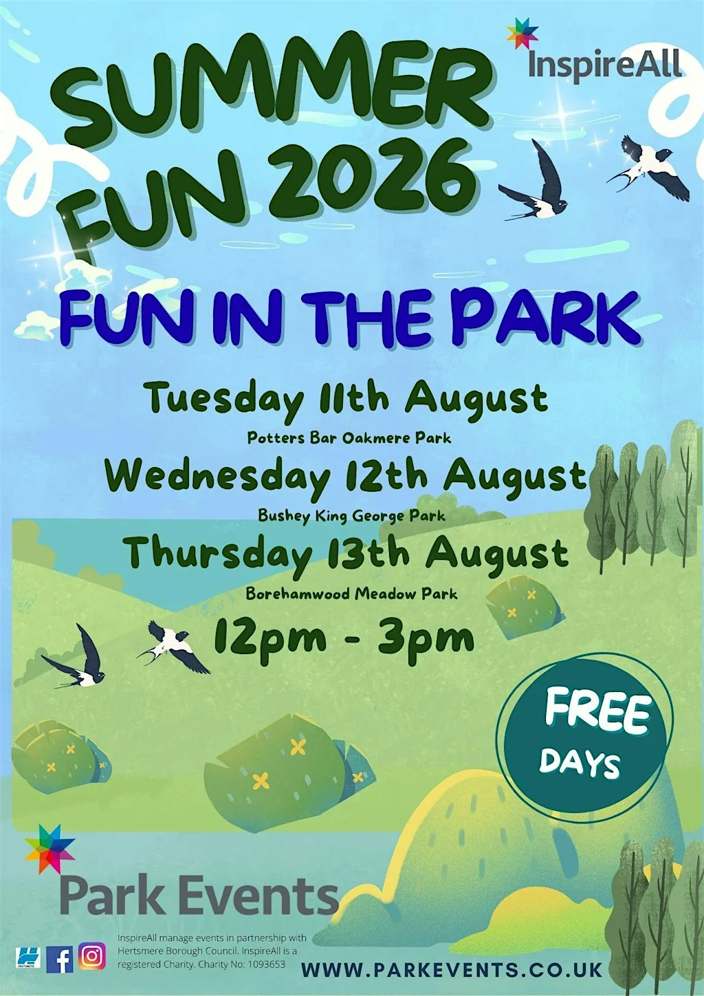 Fun In The Park- Bushey