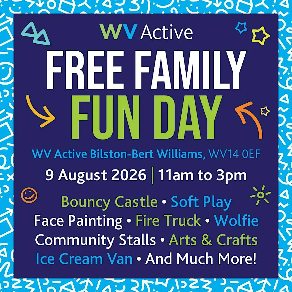 Free Family Fun Day - WV Active Bilston-Bert Williams at WV Active Bilston - Bert Williams