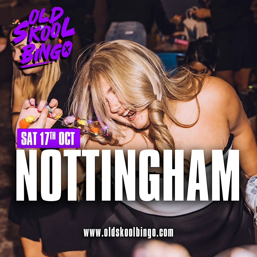 Old Skool Bingo Sat 17th October Nottingham at NG-ONE