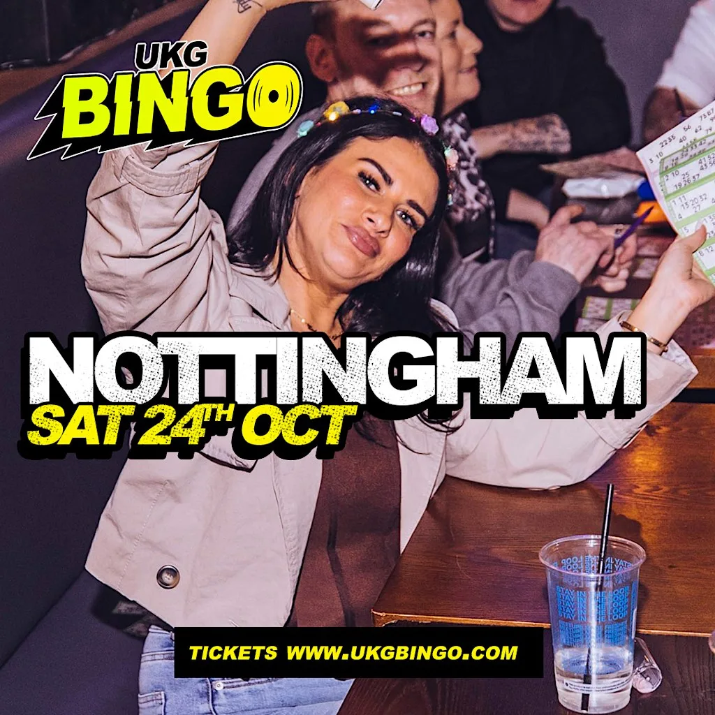 UKG Bingo Sat 24th October Nottingham at NG-ONE