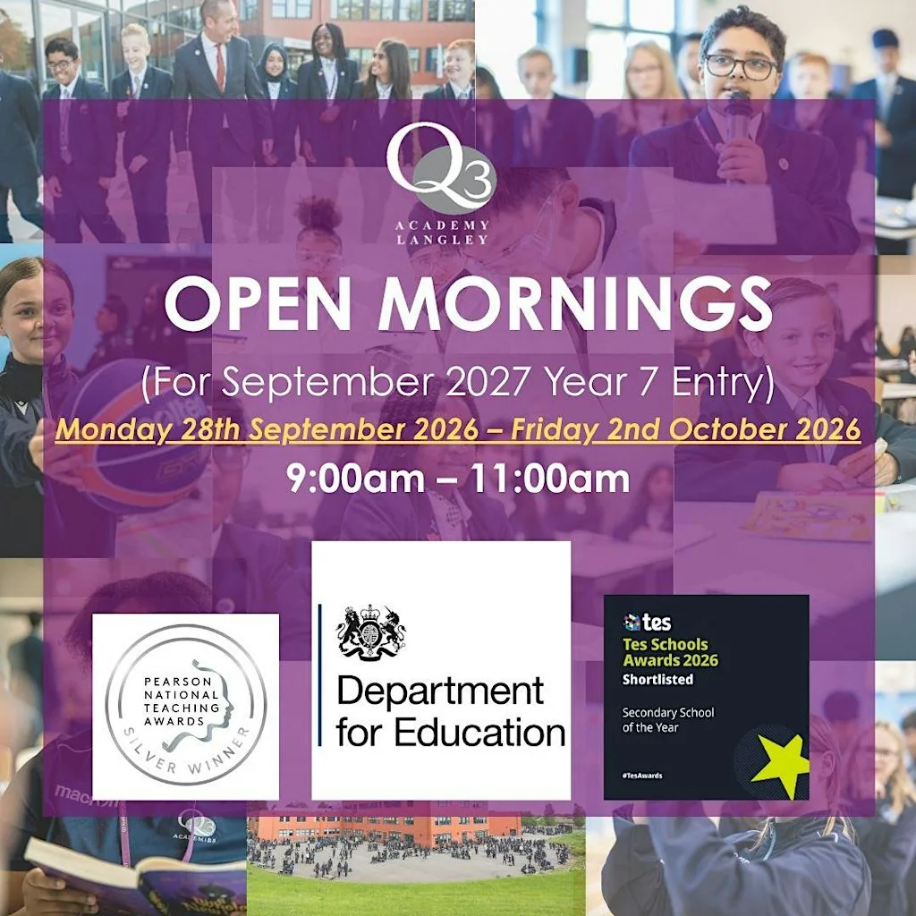 Q3 Academy Langley Open Mornings