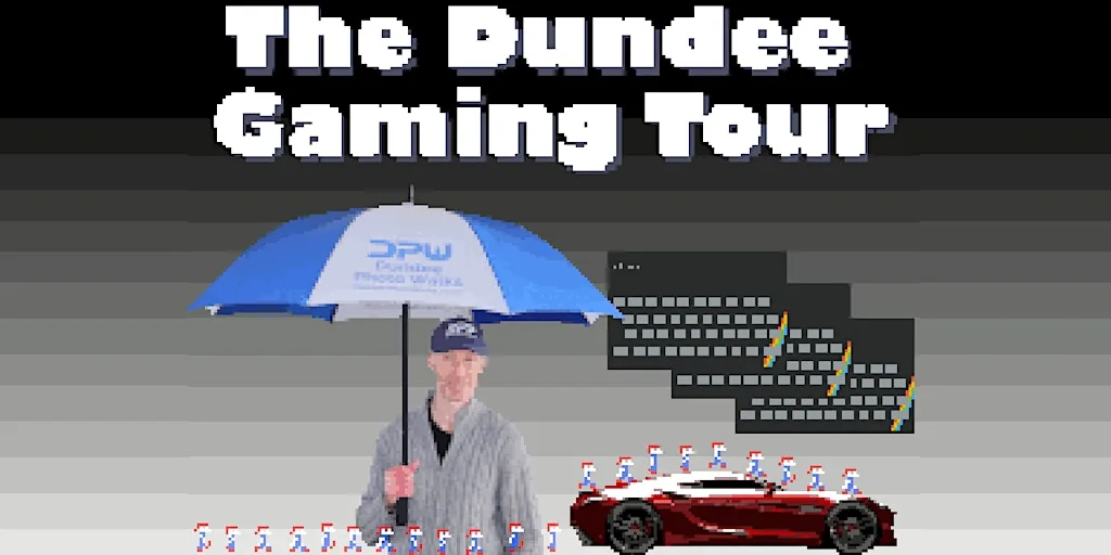 The Dundee Gaming Tour: A guided walk about Dundee's role in computer games at Lemmings Statues on Perth Road opposite Airlie Place