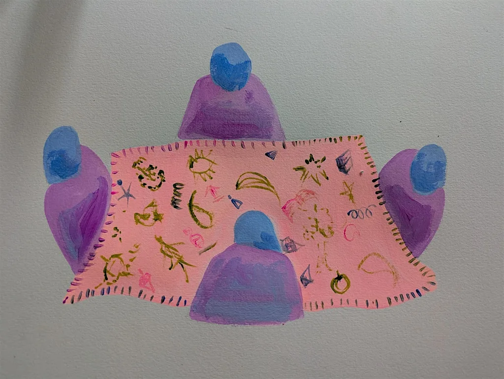 Wave What Now? Textile art workshop at Lit Bar, Behind The Ferret ,
