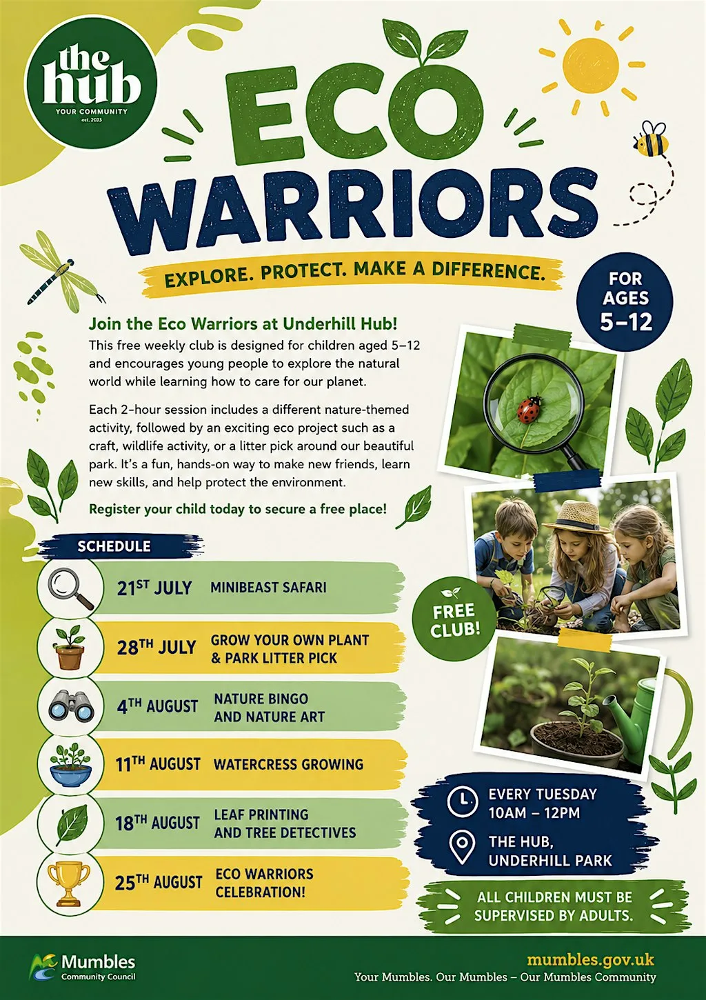 Eco Warriors at Underhill Hub