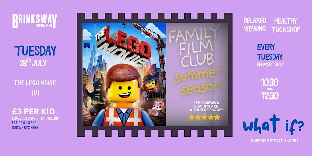 Family Film Club - THE LEGO MOVIE (U)