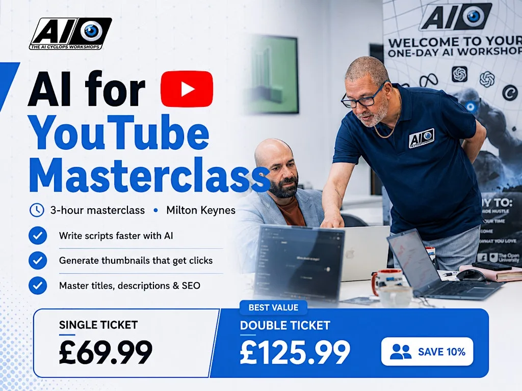 YouTube Creators Masterclass | Build & Grow Your Channel Using AI at South Central Institute of Technology