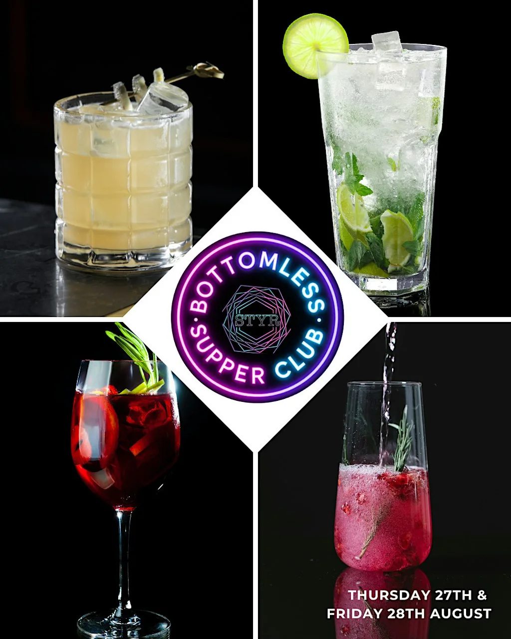STYR | Bottomless Supper Club at 312 Abbeydale Rd