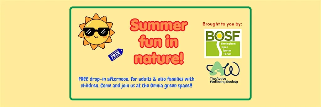 Omnia summer fun in nature! at Omnia green space