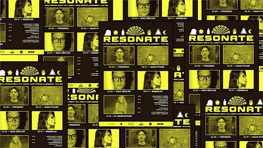 Resonate: x SHED: Mac Declos & LAWRENCE(ANL) at Wigwam