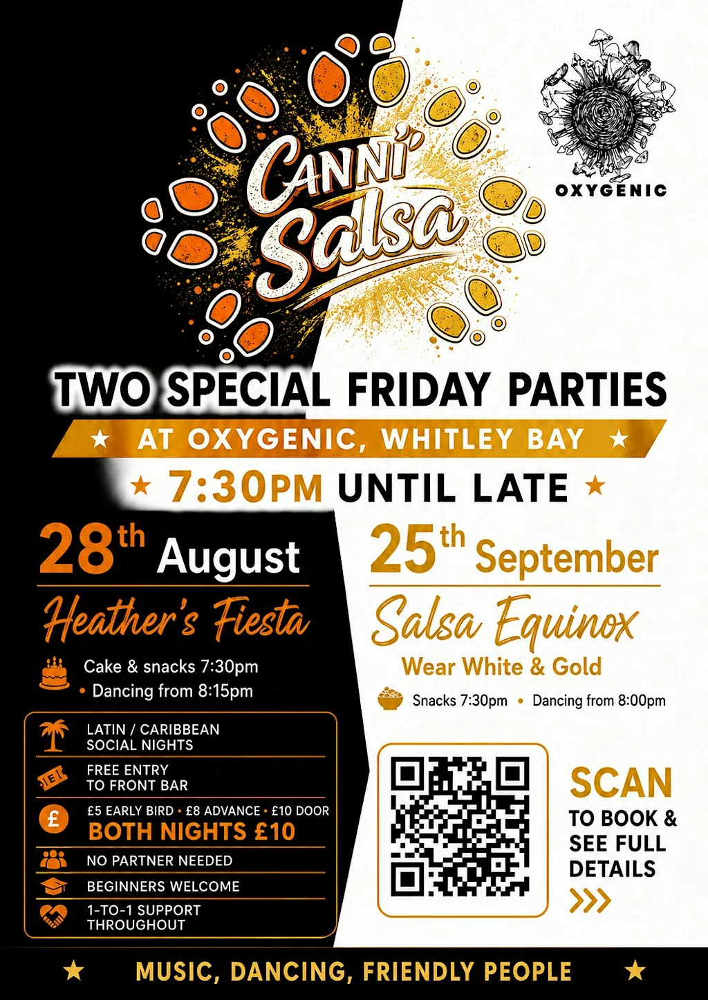 CanniSalsa Cuban Friday Parties in Whitley Bay