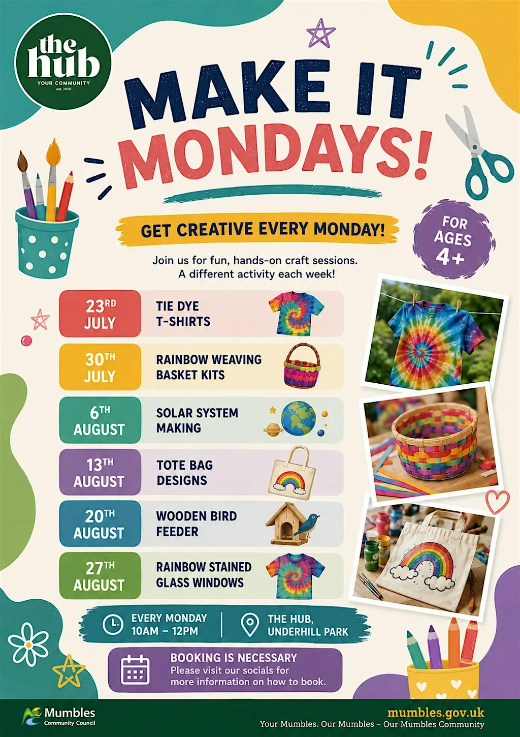 Make it Mondays! at Underhill Hub