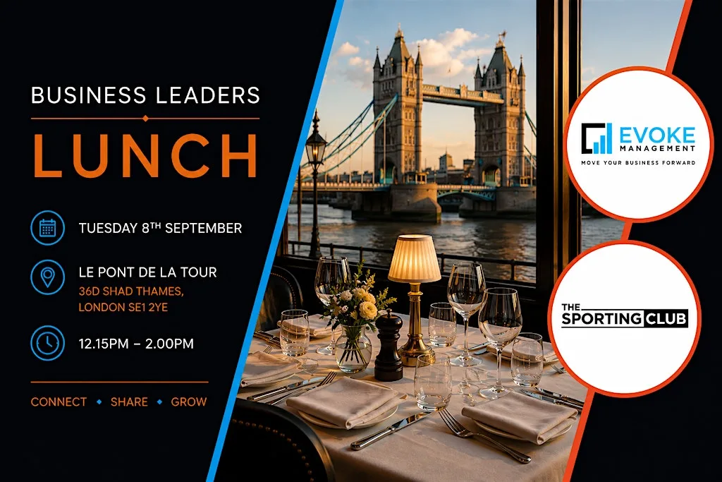 London Business Leaders Lunch at Le Pont de la Tour
