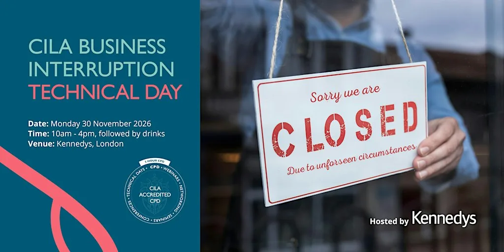 CILA Business Interruption Technical Day 2026