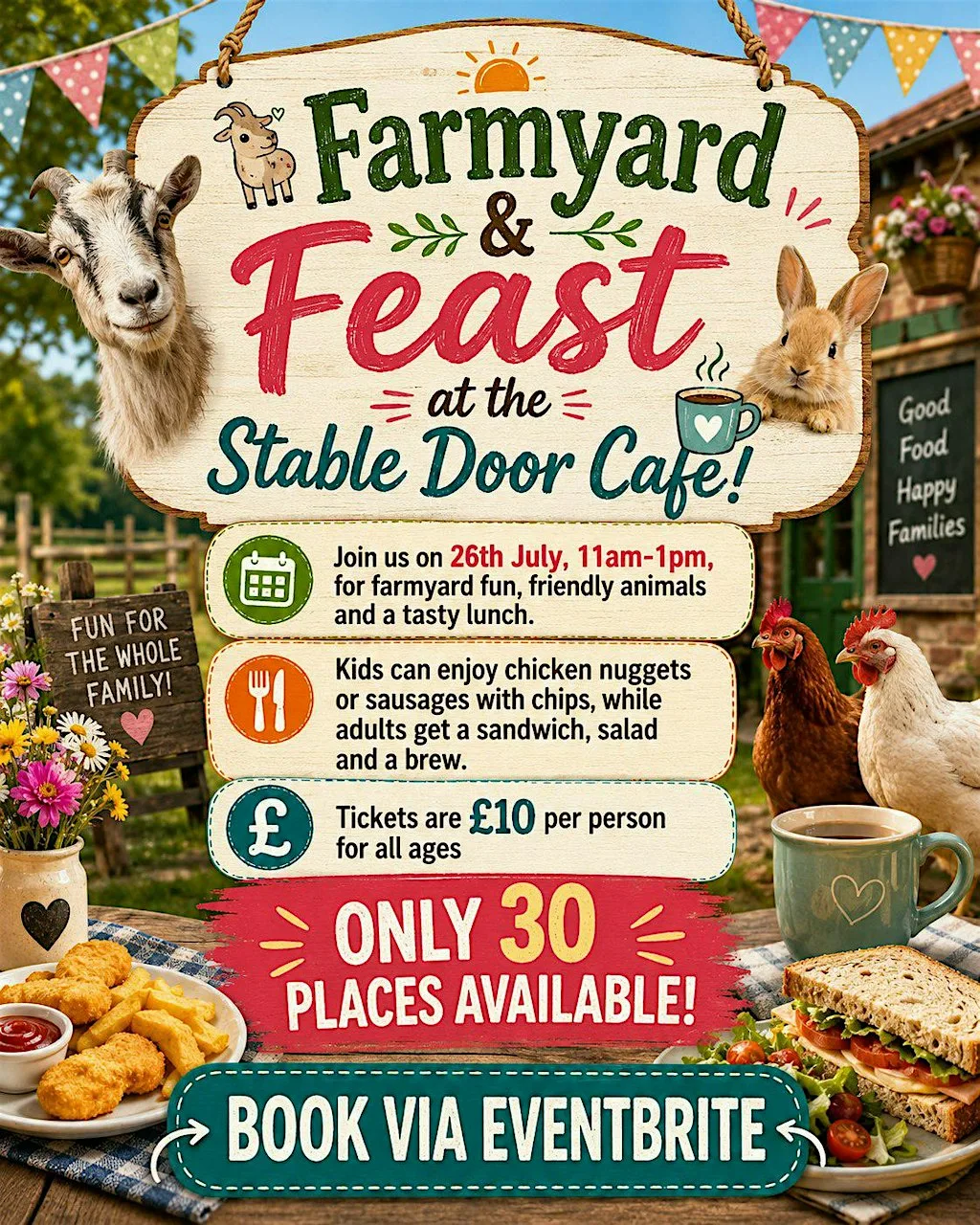 Farmyard & Feast at Thompson House Equestrian Centre
