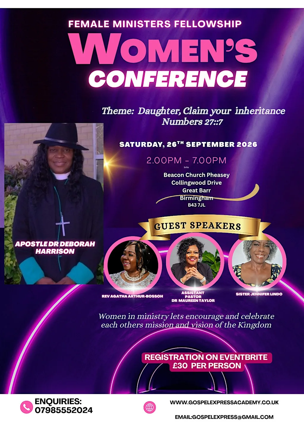 Female Ministers Conference at Beacon Church Pheasey
