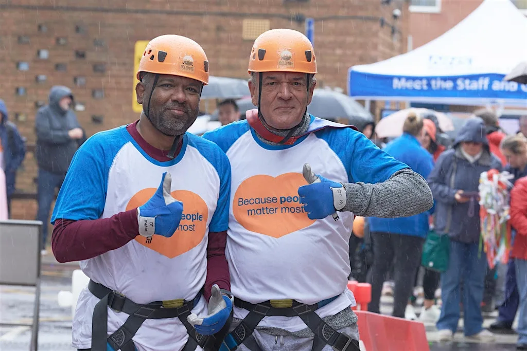 Abseil at the L&D Hospital