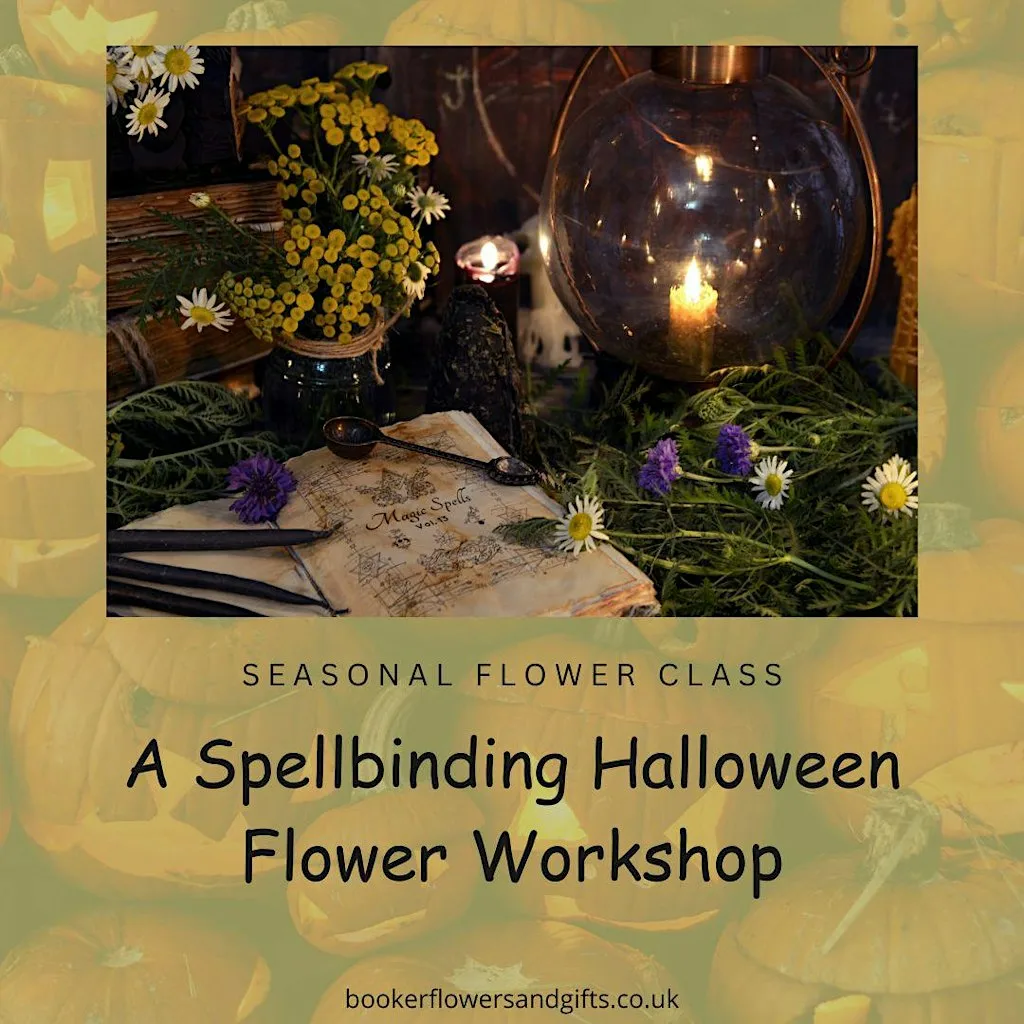 Witches Flower Broomstick Workshop at Booker Flowers and Gifts - Flower Delivery Liverpool