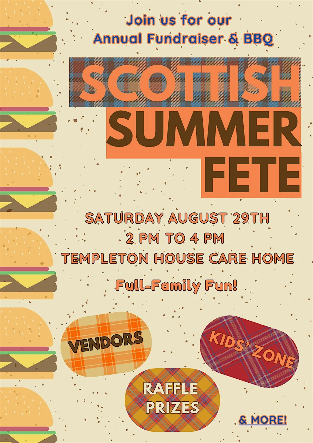 Scottish Summer Fete at Templeton House Care Home