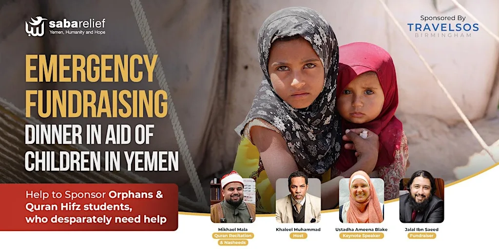 Emergency Fundraising Dinner in Aid of Children in Yemen at Tipu Sultan Majestic Dining
