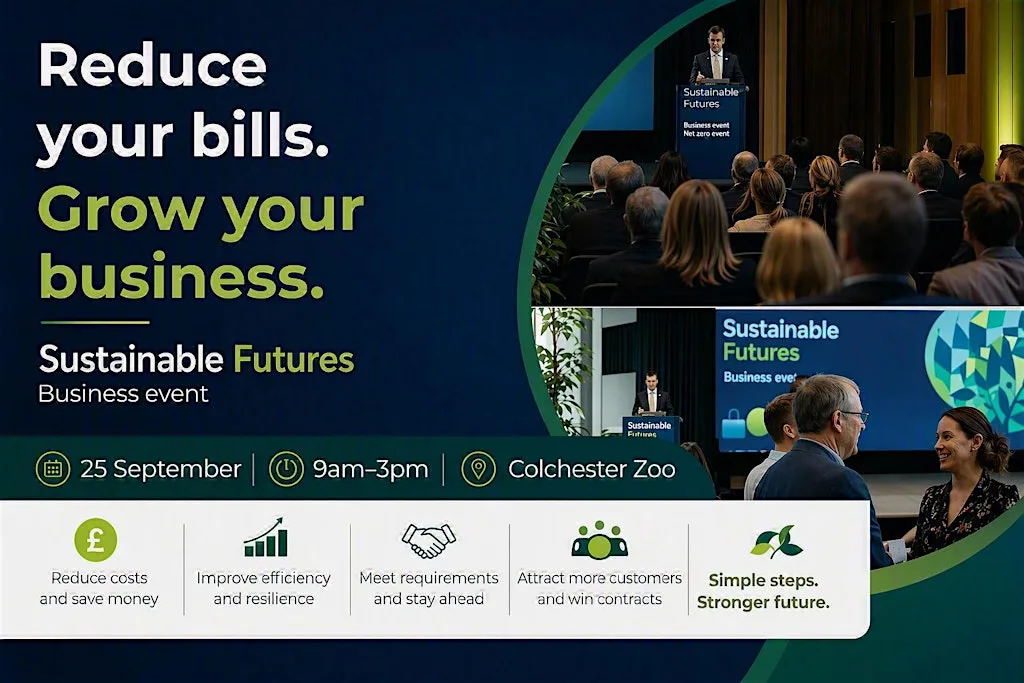 FREE - Sustainable Futures - Business Event at Colchester Zoo