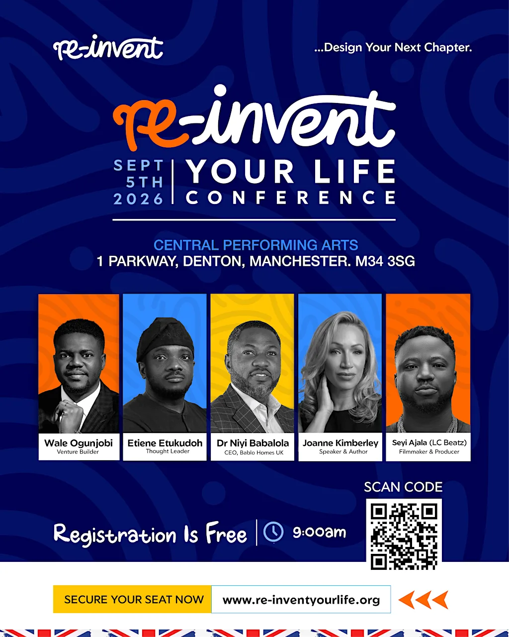 Reinvent Your Life Conference (Manchester) at Central Performing Arts