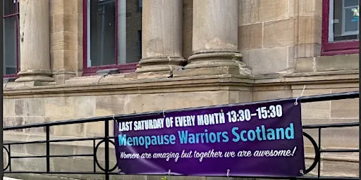 FREE-Menopause Warriors Scotland Charity-Meet Up-Glasgow-Woodside Library at Woodside Library