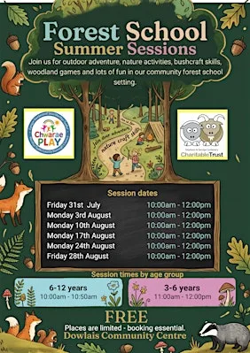 Forest School Summer sessions