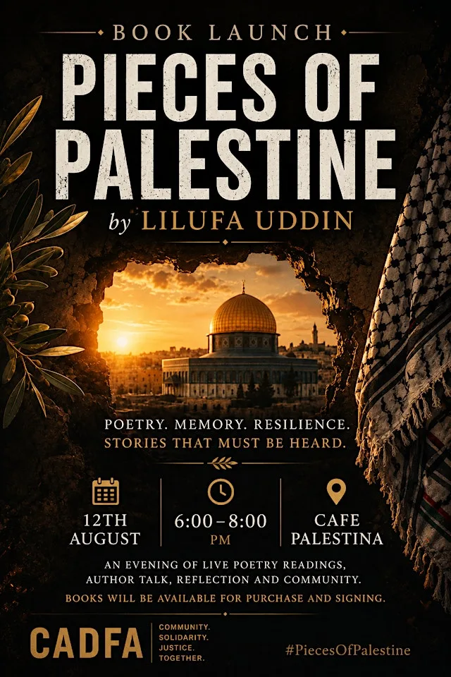 Pieces of Palestine at Cafe Palestina