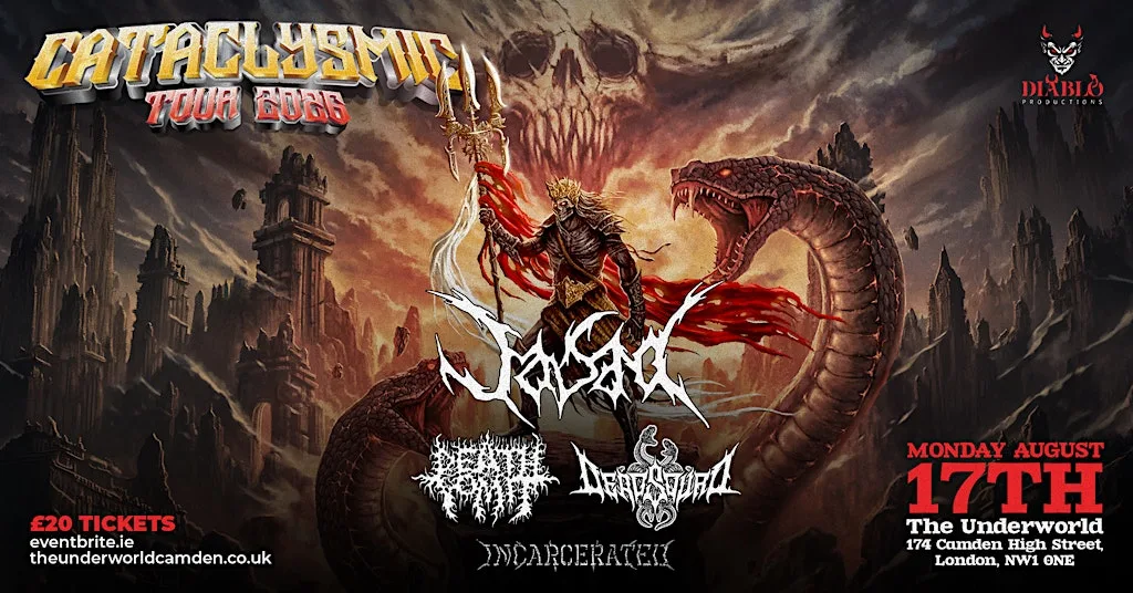 Jasad, Death Vomit Deadsquad +Incarcerate at The Underworld