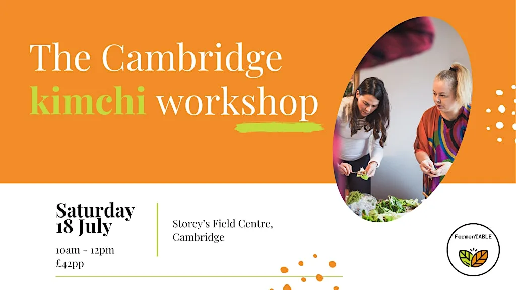The Cambridge Kimchi Workshop at Storey's Field Centre