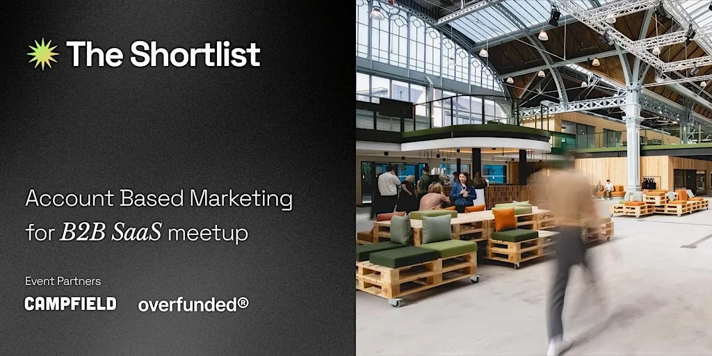 The Shortlist - Account Based Marketing for B2B SaaS Manchester Meetup at Campfield