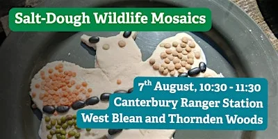 Family Event: Salt-Dough Wildlife Mosaics at West Blean and Thornden Woods at The Wildart Trail