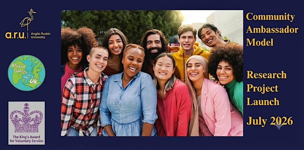 Community Ambassador Model Research Project Launch July 2026 at Colchester City Church