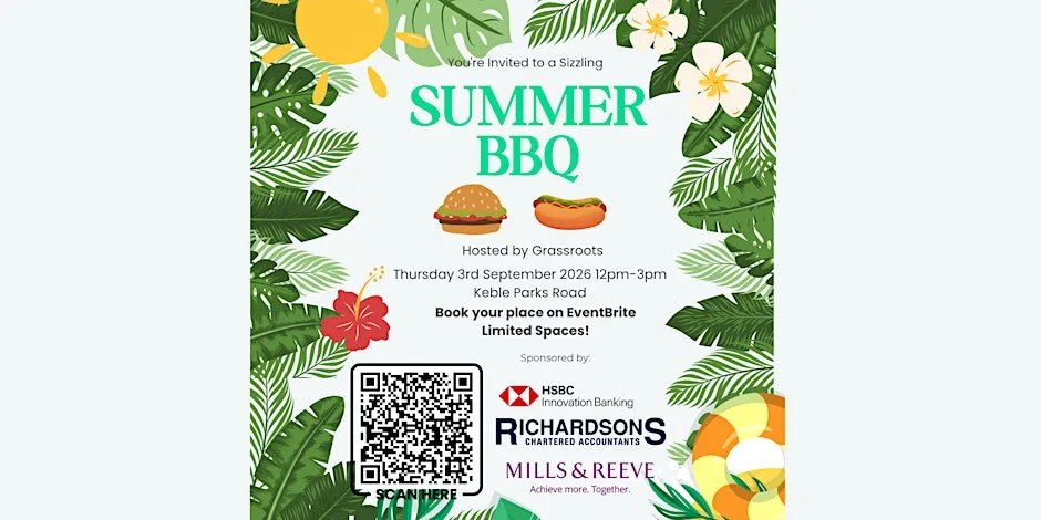Grassroots Members Summer BBQ at Keble College