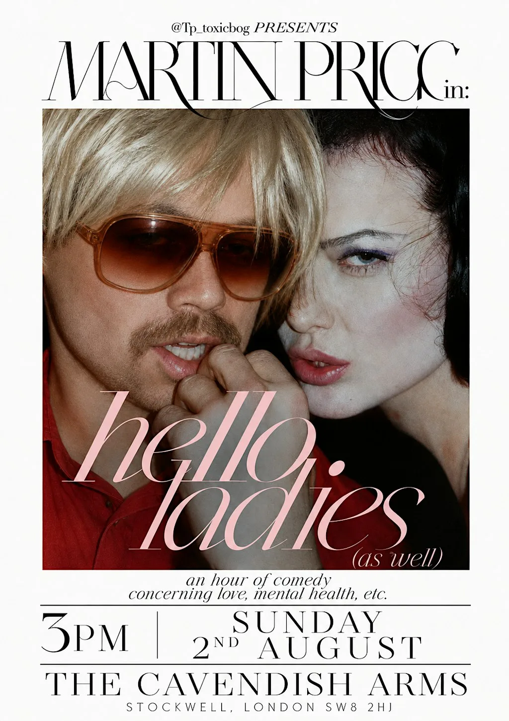 @Tp_toxicbog presents: hello ladies (as well) WIP2 at The Cavendish Arms