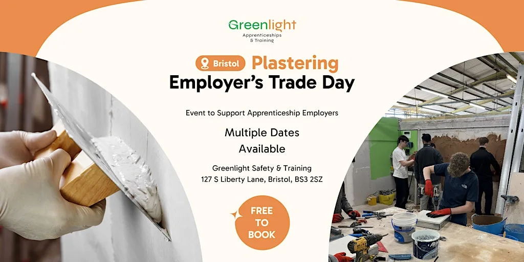 Greenlight Plastering Employer's Drop In Sessions (Bristol) at 127 S Liberty Ln