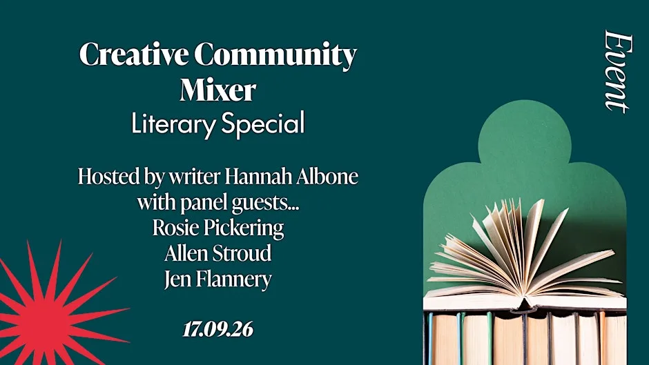 September Creative Community Mixer - Meet the Authors - Literary Special at The Fold, Spencer Street