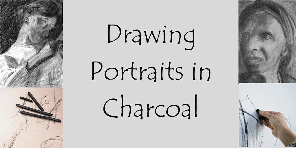 Drawing Portraits in Charcoal at Nottingham Society Of Artists