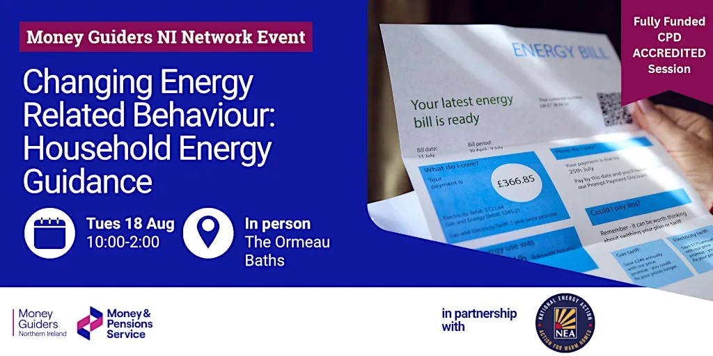 Changing Energy Related Behaviour: Household Energy Guidance [IN PERSON] at Ormeau Baths