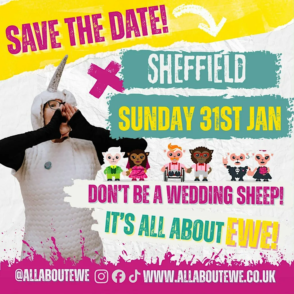 Sheffield - The Eclectic Wedding Extravaganza Meet The Flockers Tour 2027 at Trafalgar Warehouse