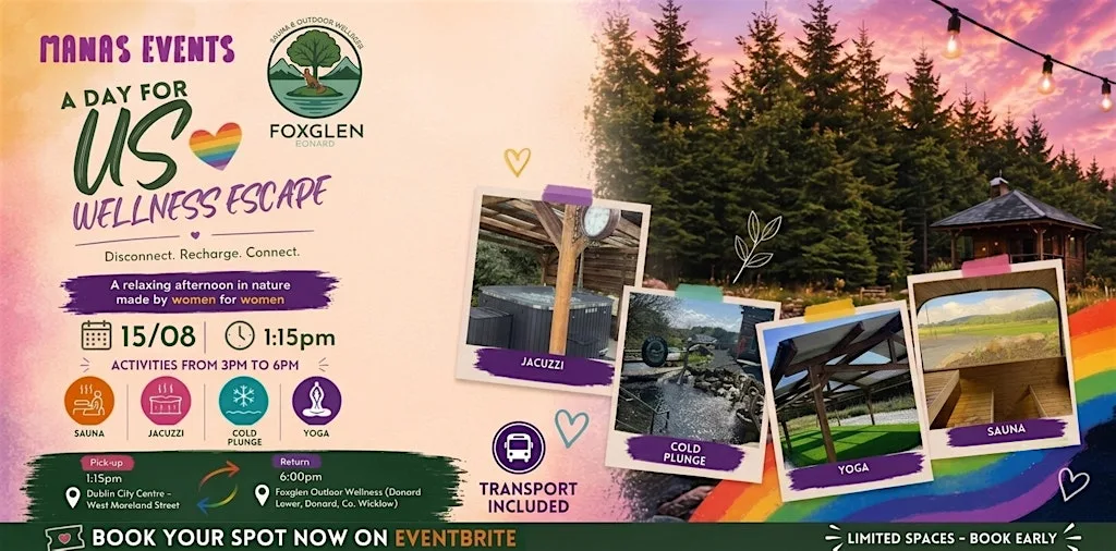 Women’s Wellness Day Trip: Summer Escape to Wicklow at Foxglen Outdoor Wellness