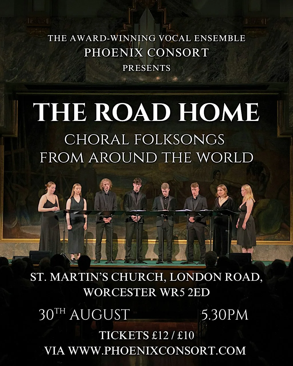 The Road Home - Choral Folk Songs from around the World at St. Martin’s church