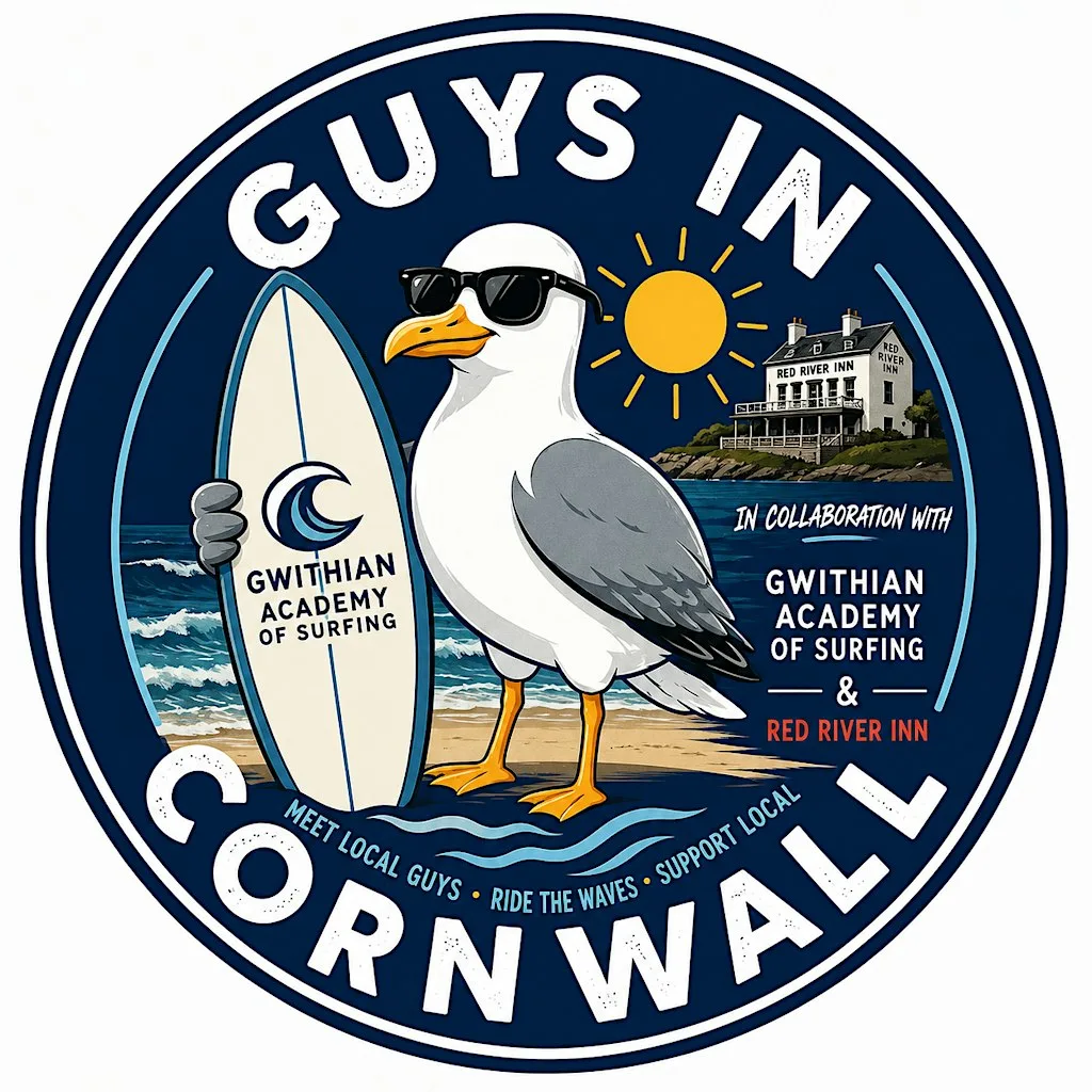 Guys in Cornwall - Surf Academy and Grub! at Lula Shack