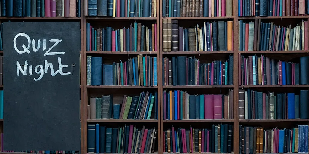 Library's Literary Quiz Night at Kensington Central Library