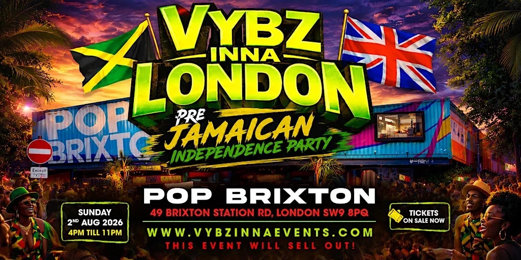 Vybz Inna London - Pre Jamaican Independence Party - Road To Malta at Pop Brixton