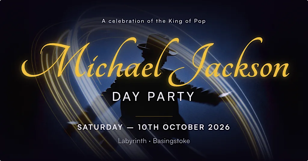 Michael Jackson Day Party and a Celebration of the King of Pop- Basingstoke at Labyrinth Basingstoke