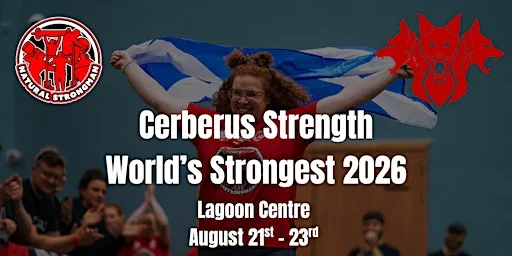 Natural Strongman - World's Strongest Man and Woman 2026 at Lagoon Leisure Centre